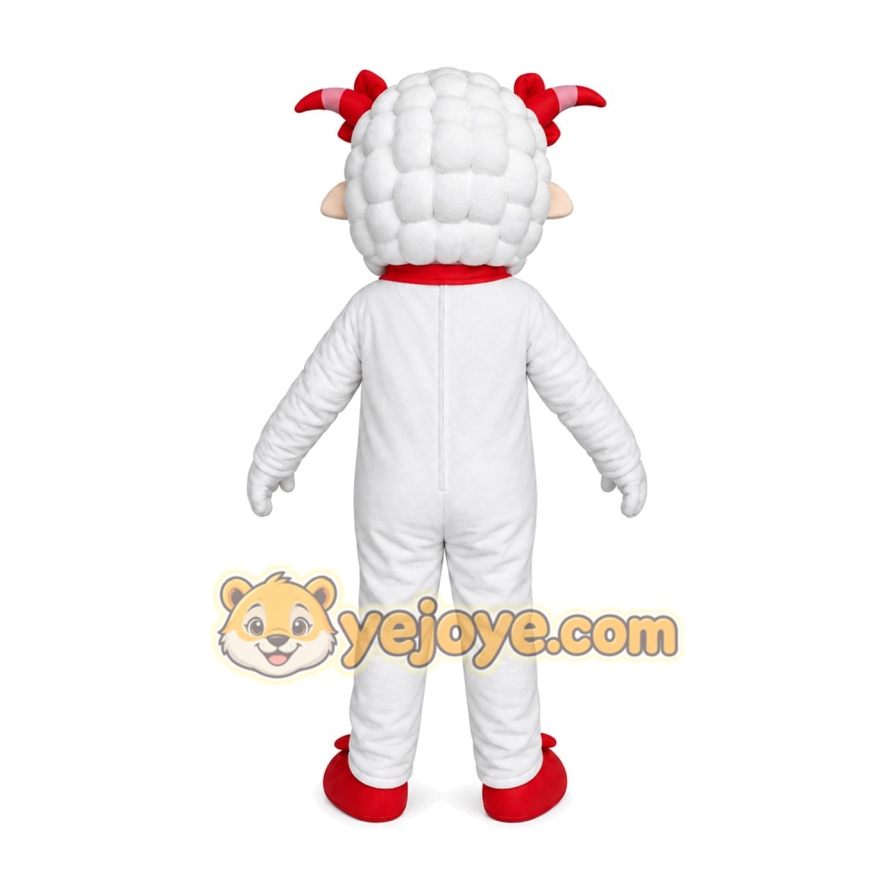 Sheep Girl Mascot Costume for Adults Custom Logo Party Character Suit Sheep Girl Mascot Costume for Adults Custom Logo Party Character Suit