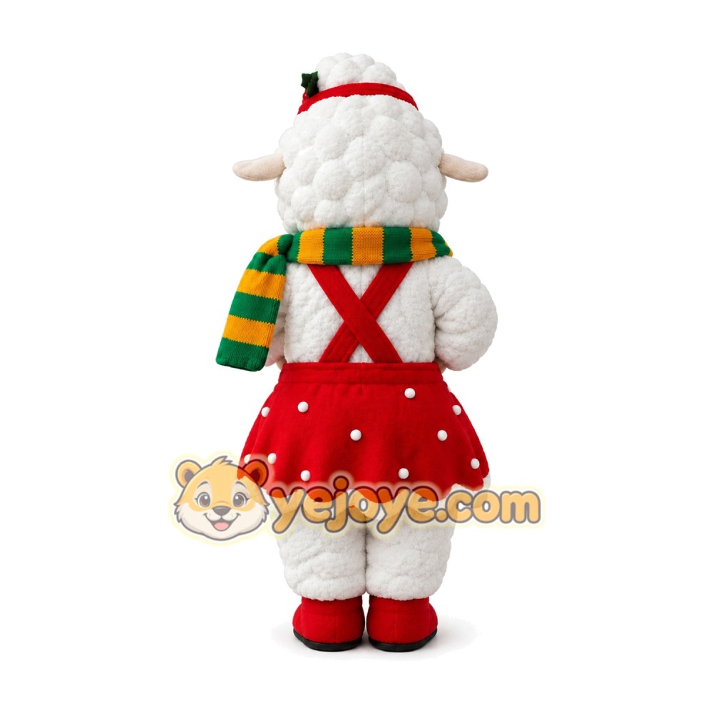 Sheep Mascot Costume for Adults Custom Logo Party Character Suit Sheep Mascot Costume for Adults Custom Logo Party Character Suit