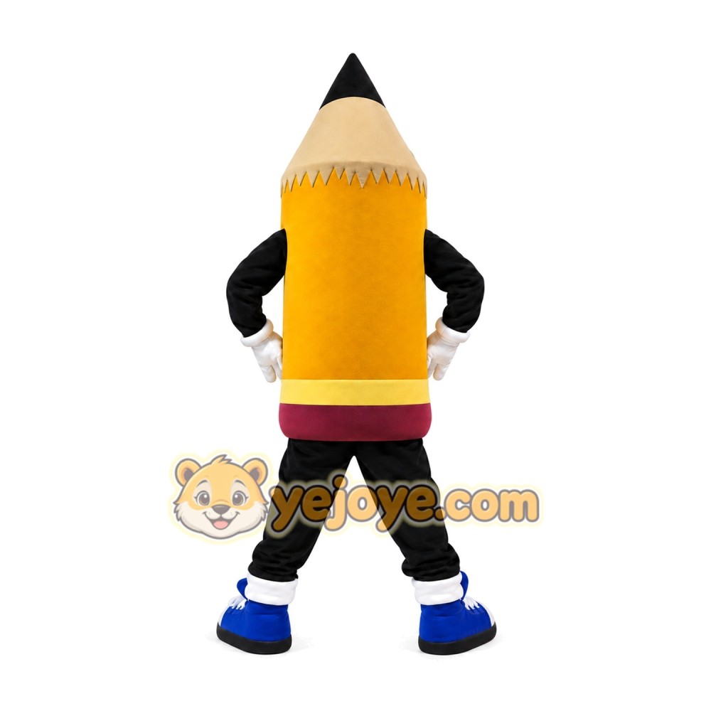 Pencil Mascot Costume for Adults Custom Logo Party Character Suit Pencil Mascot Costume for Adults Custom Logo Party Character Suit