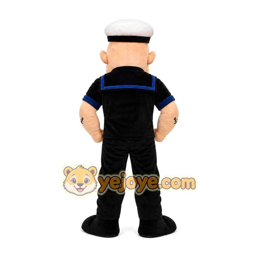 Sailor Mascot Costume for Adults Custom Logo Party Character Suit