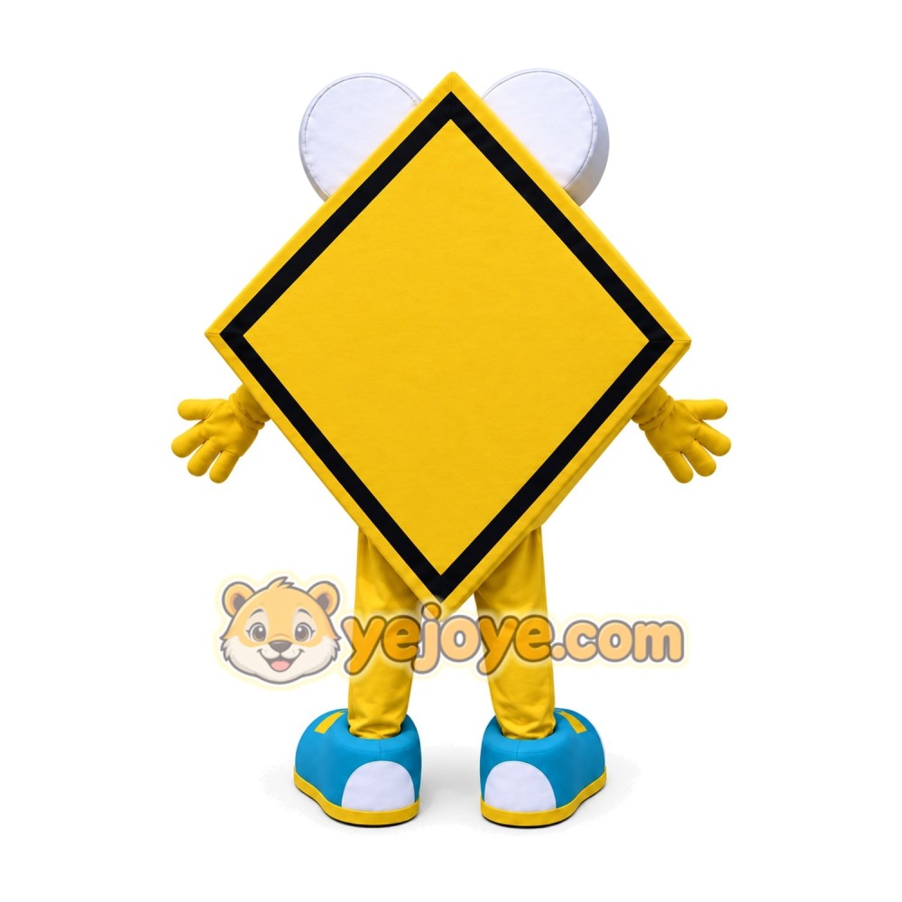 Road Sign Mascot Costume for Adults Custom Logo Party Character Suit Road Sign Mascot Costume for Adults Custom Logo Party Character Suit