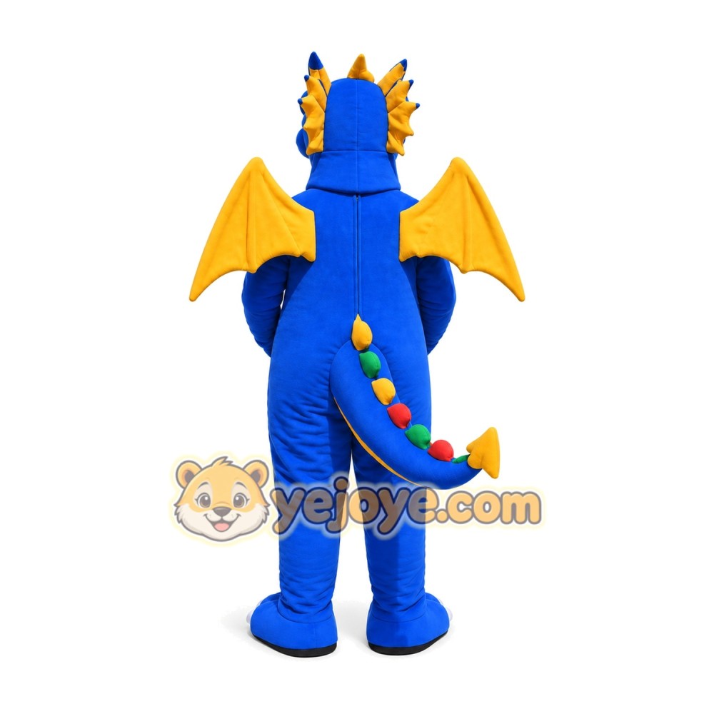 Dragon Mascot Costume for Adults Custom Logo Party Character Suit
