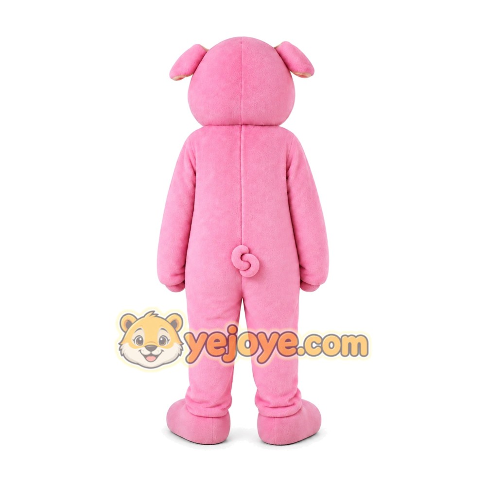 Pig Mascot Costume for Adults Custom Logo Party Character Suit
