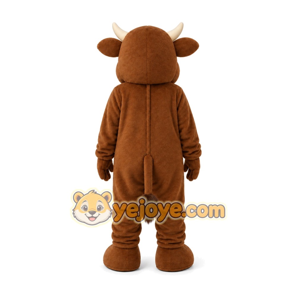 Cow Mascot Costume for Adults Custom Logo Party Character Suit
