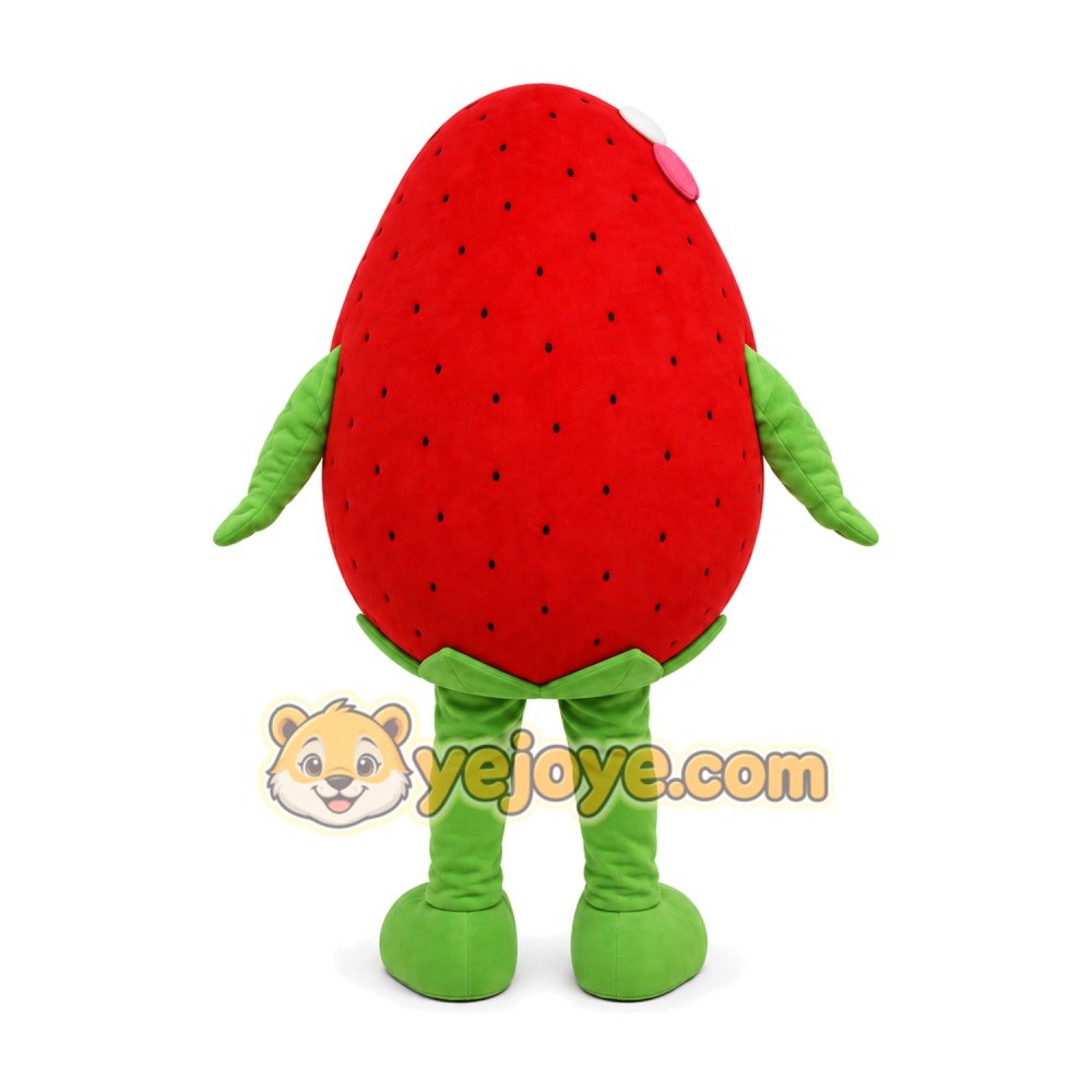 Strawberry Mascot Costume for Adults Custom Logo Party Character Suit Strawberry Mascot Costume for Adults Custom Logo Party Character Suit