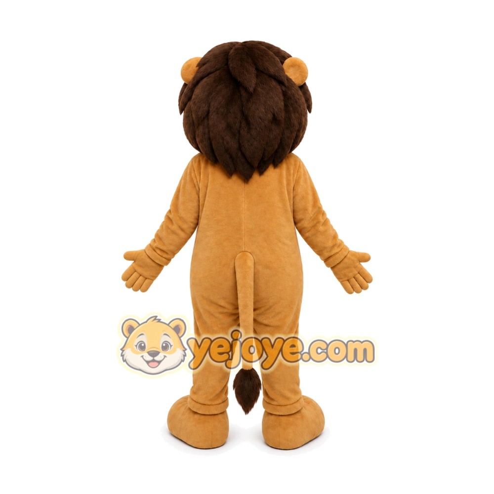 Lion Mascot Costume for Adults Custom Logo Party Character Suit