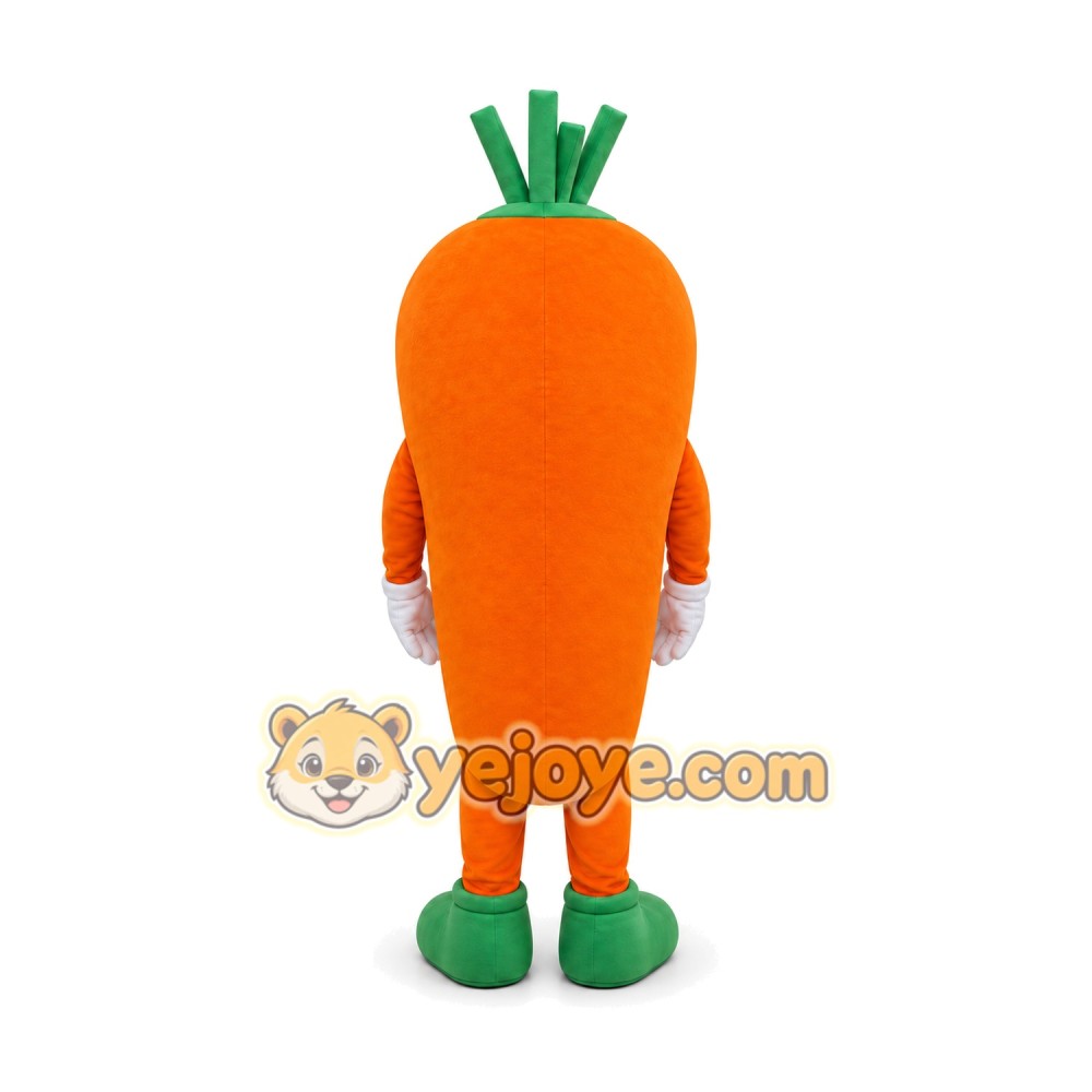 Carrot Mascot Costume for Adults Custom Logo Party Character Suit Carrot Mascot Costume for Adults Custom Logo Party Character Suit