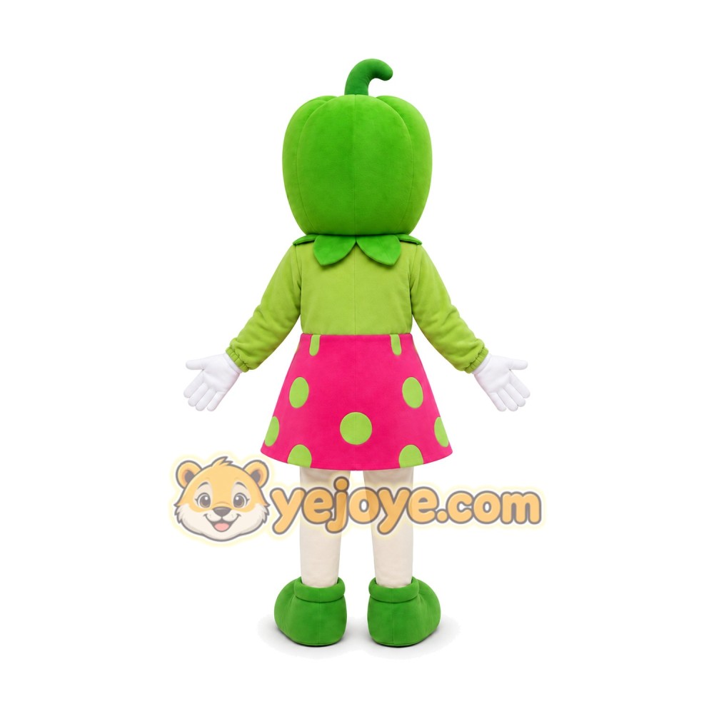 Pepper Mascot Costume for Adults Custom Logo Party Character Suit
