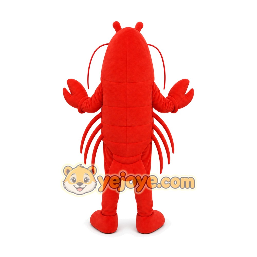 Lobster Mascot Costume for Adults Custom Logo Party Character Suit