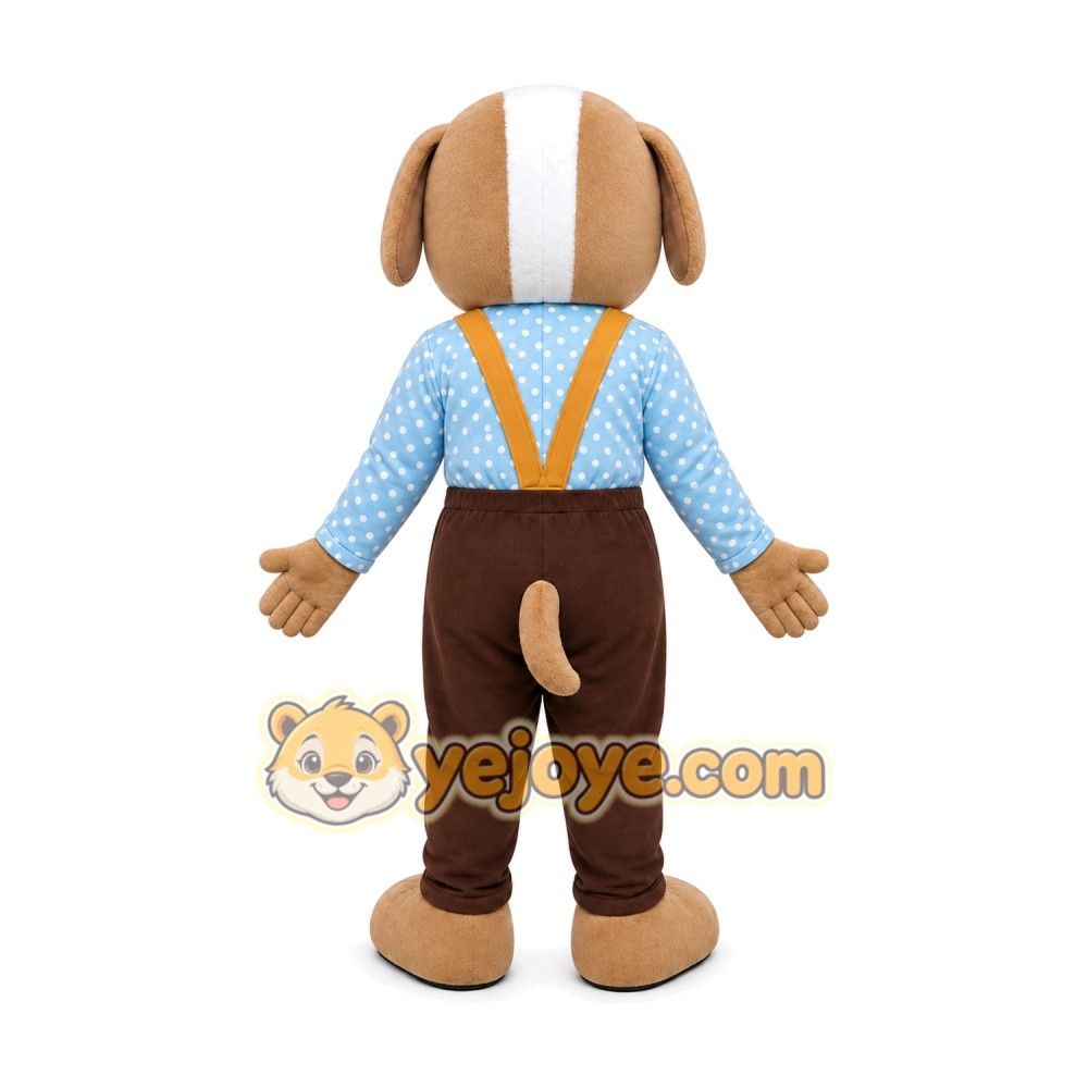 Dog Mascot Costume for Adults Custom Logo Party Character Suit