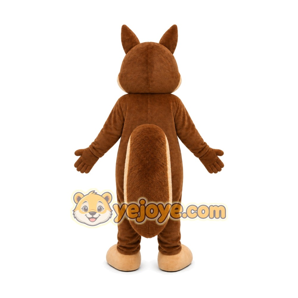 Squirrel Mascot Costume for Adults Custom Logo Party Character Suit