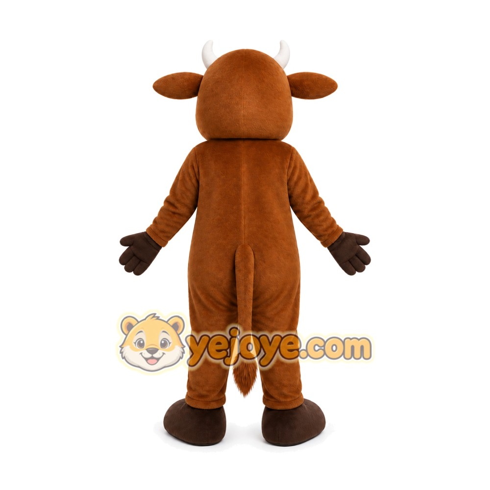 Cow Mascot Costume for Adults Custom Logo Party Character Suit