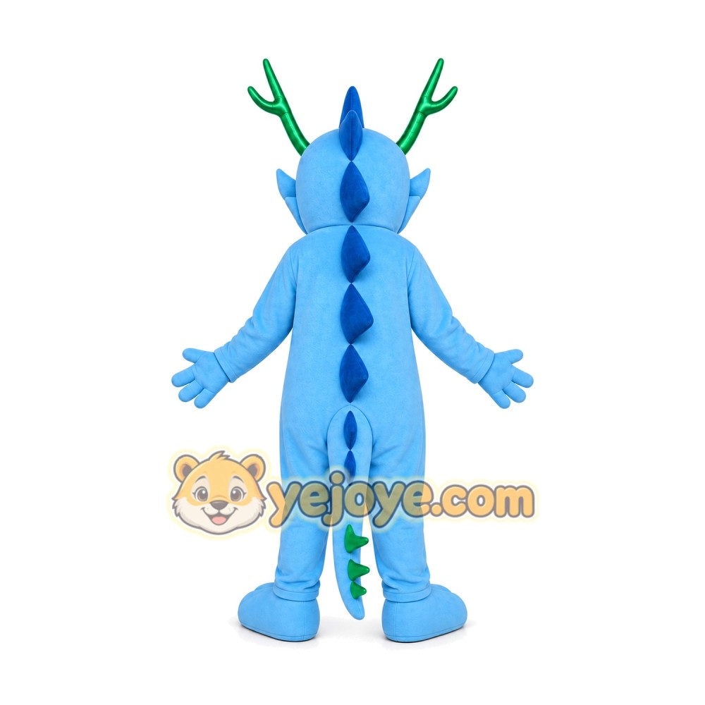 Dragon Mascot Costume for Adults Custom Logo Party Character Suit