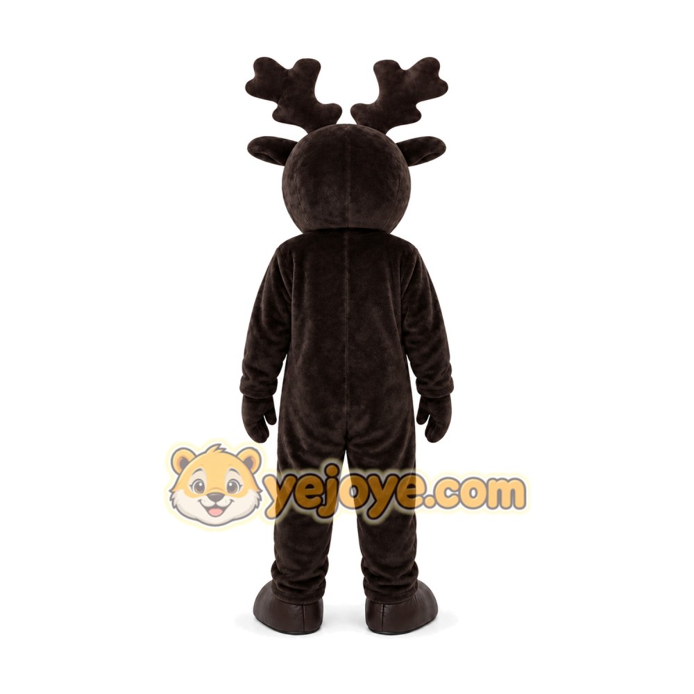 Reindeer Mascot Costume for Adults Custom Logo Party Character Suit