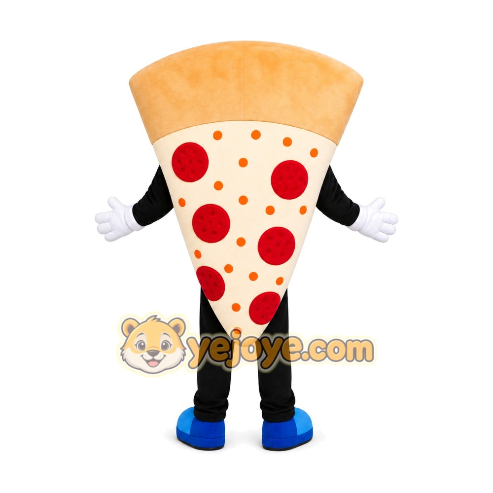 Pizza Mascot Costume for Adults Custom Logo Party Character Suit Pizza Mascot Costume for Adults Custom Logo Party Character Suit
