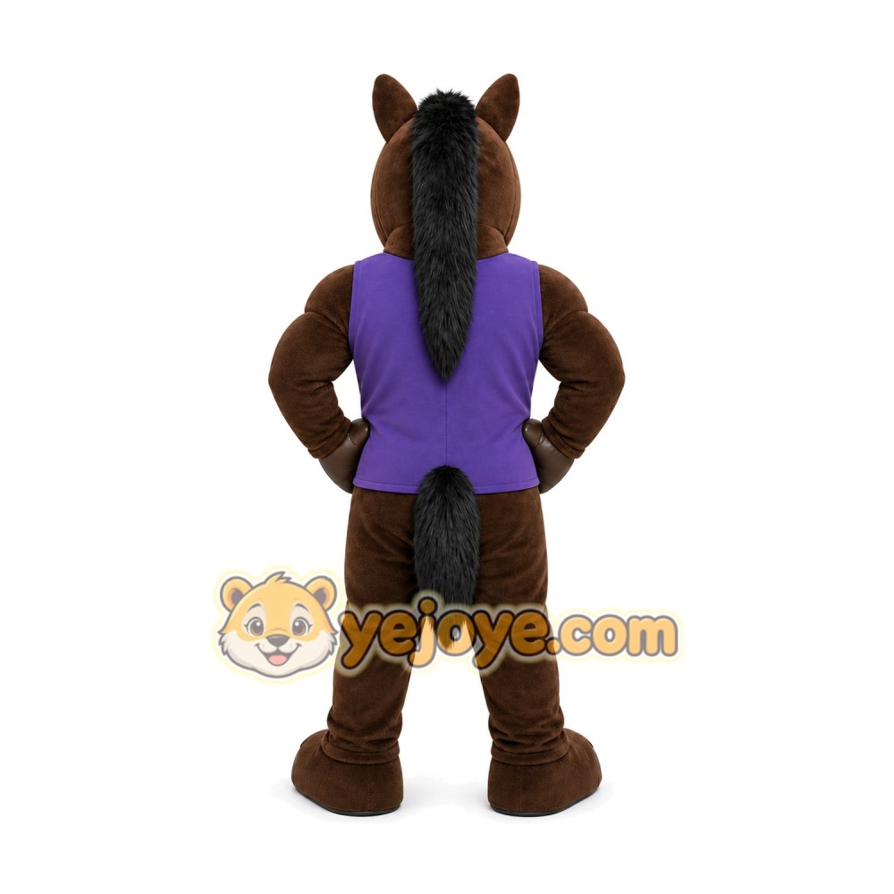 Horse Mascot Costume for Adults Custom Logo Party Character Suit Horse Mascot Costume for Adults Custom Logo Party Character Suit