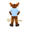 Moose Mascot Costume for Adults Custom Logo Party Character Suit