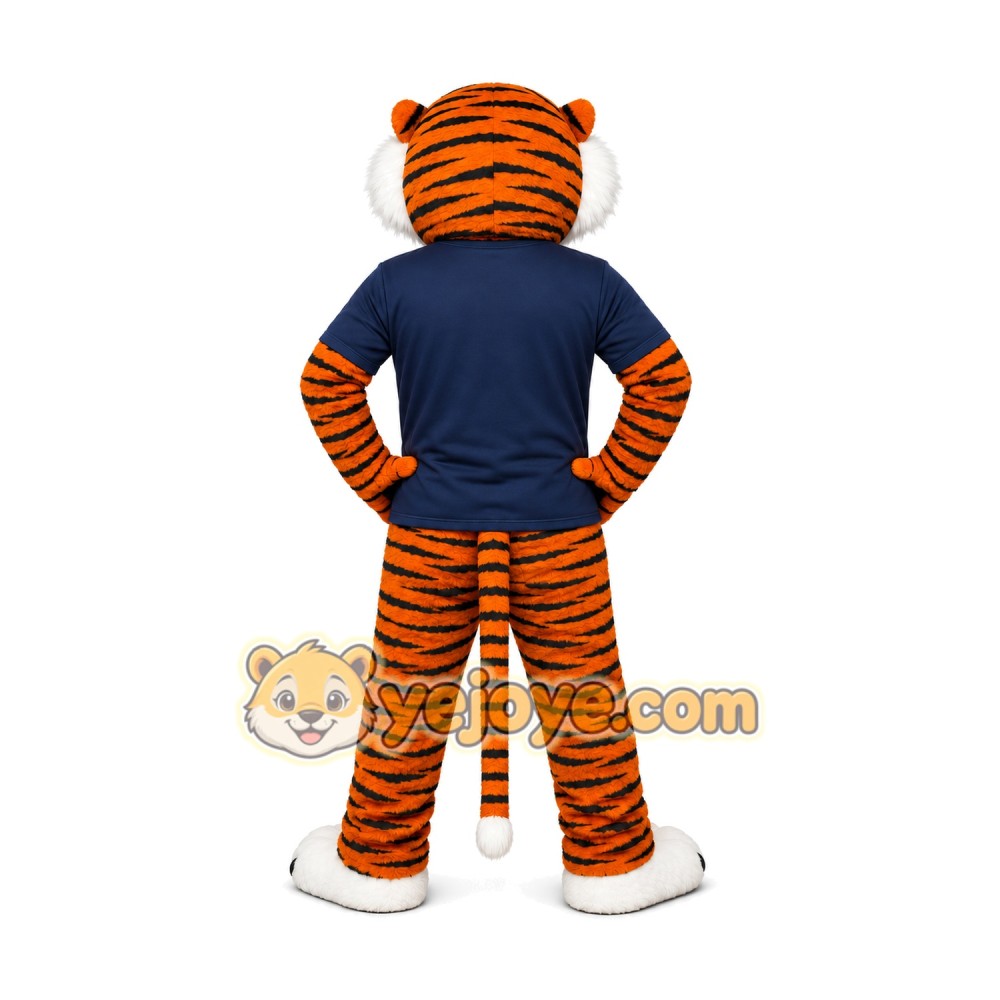 Tiger Mascot Costume for Adults Custom Logo Party Character Suit