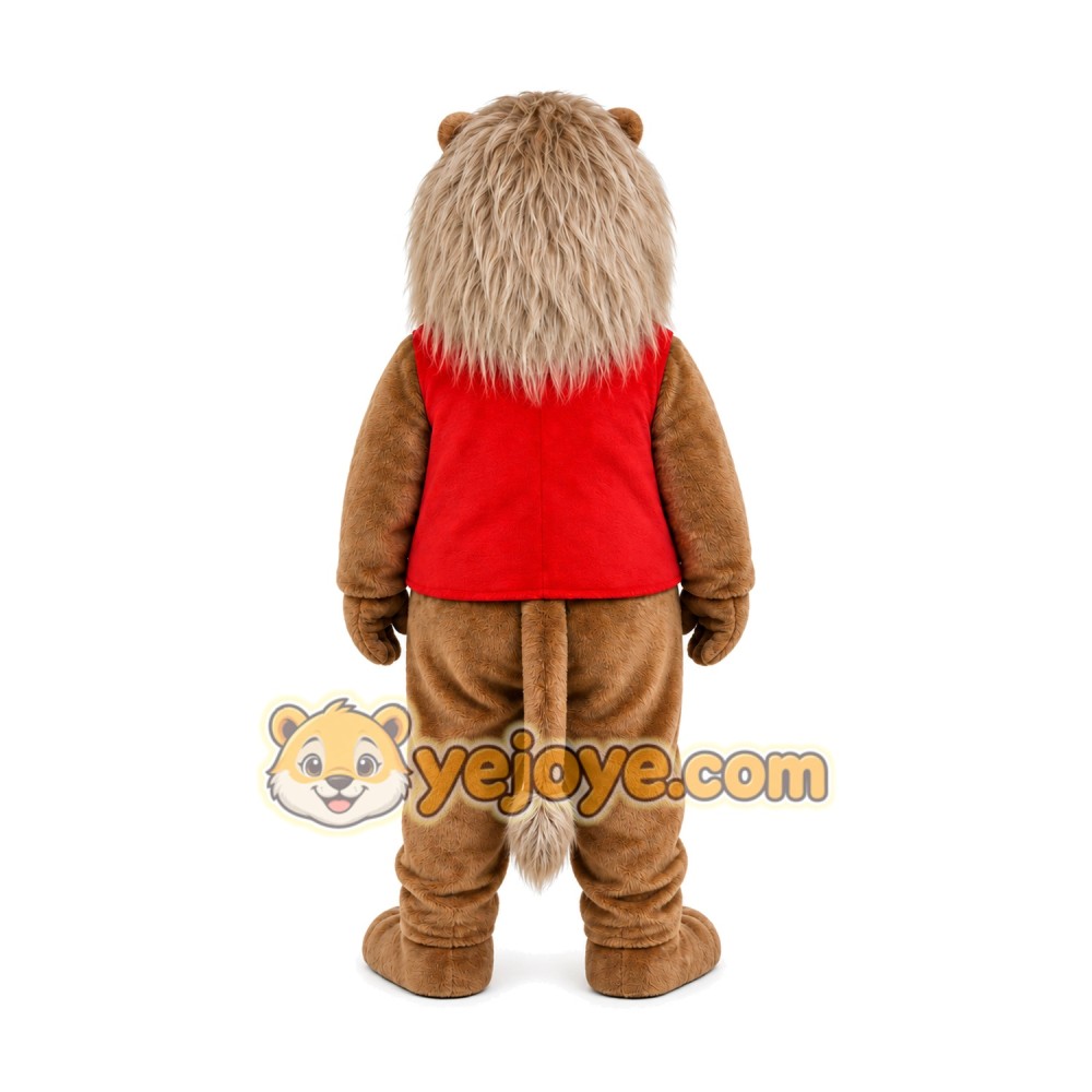 Lion Mascot Costume for Adults Custom Logo Party Character Suit Lion Mascot Costume for Adults Custom Logo Party Character Suit