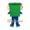 Trash Can Mascot Costume for Adults Custom Logo Party Character Suit