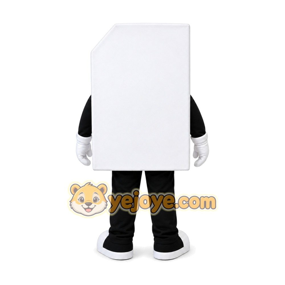 SIM Card Mascot Costume for Adults Custom Logo Party Character Suit SIM Card Mascot Costume for Adults Custom Logo Party Character Suit