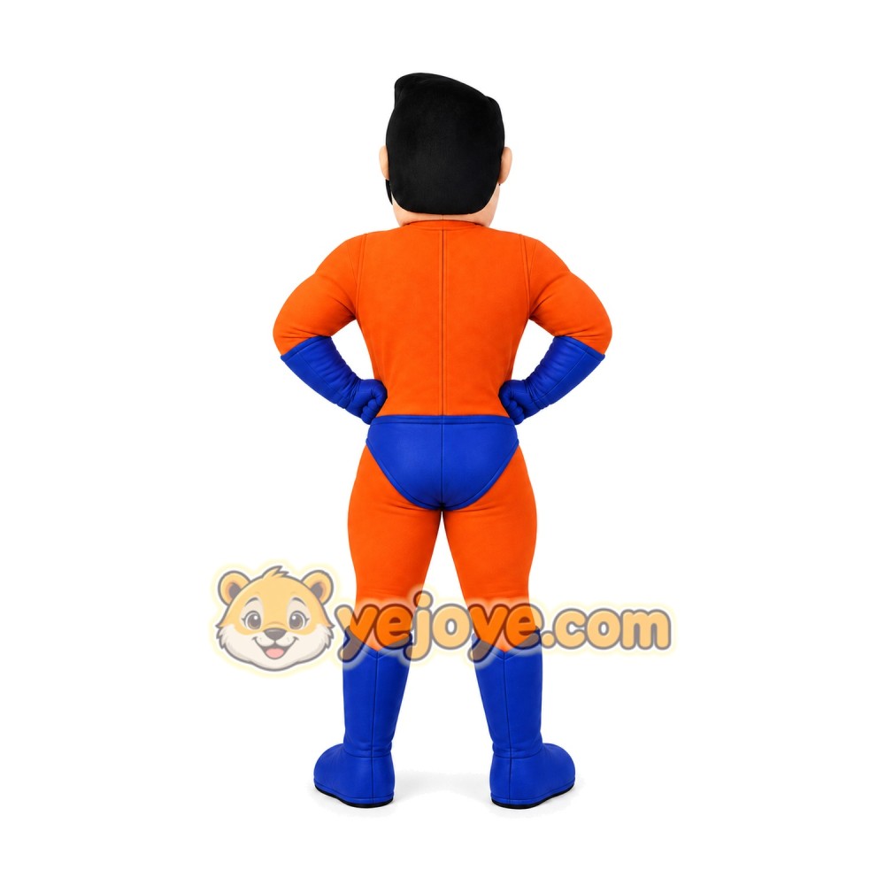 Strongman Mascot Costume for Adults Custom Logo Party Character Suit