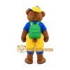 Bear Mascot Costume for Adults Custom Logo Party Character Suit