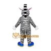 Zebra Mascot Costume for Adults Custom Logo Party Character Suit