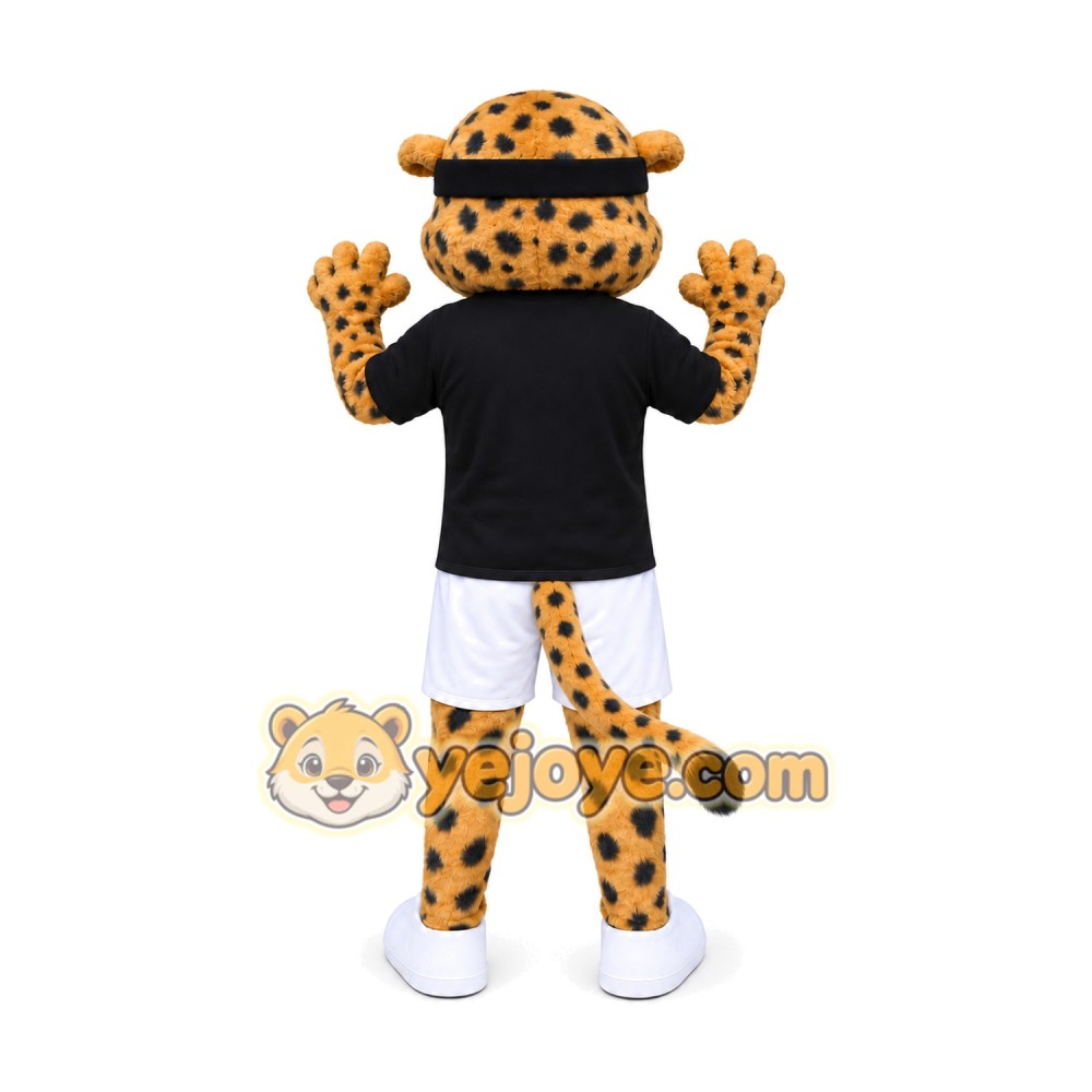 Cheetah Mascot Costume for Adults Custom Logo Party Character Suit Cheetah Mascot Costume for Adults Custom Logo Party Character Suit
