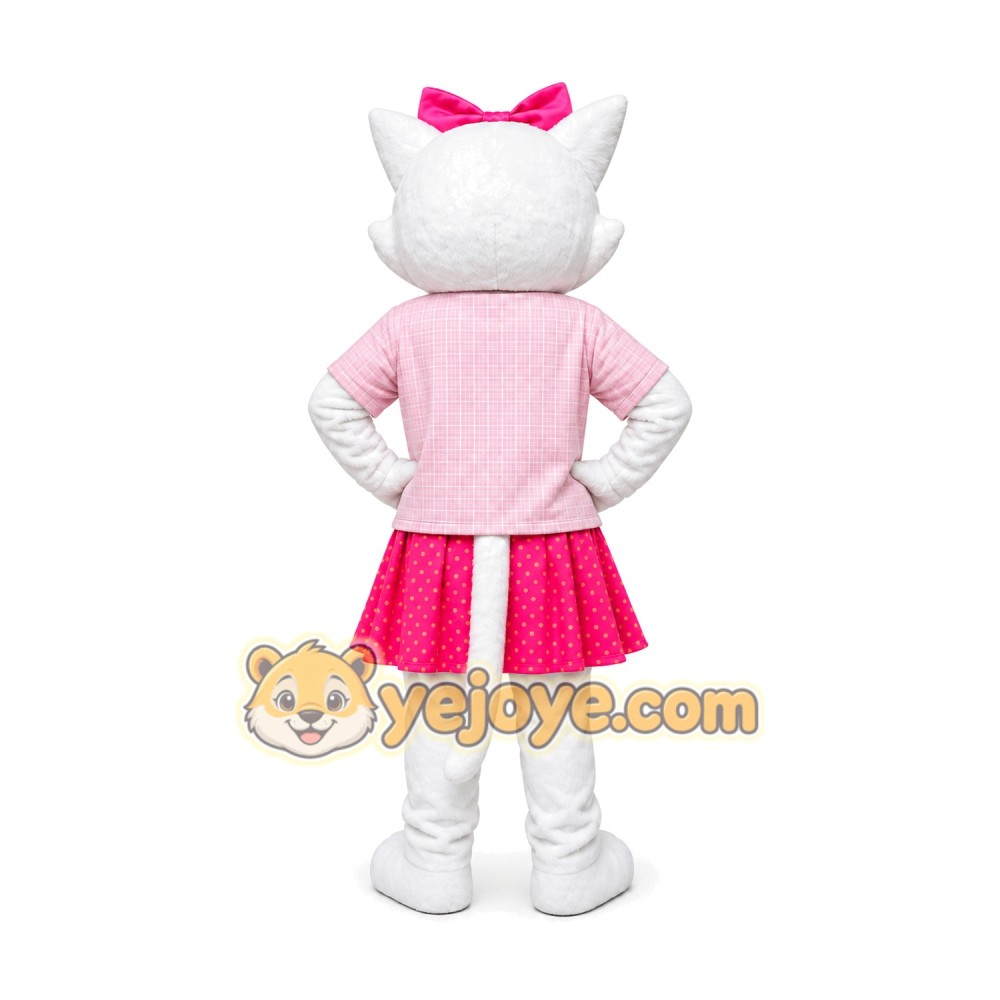 Cat Mascot Costume for Adults Custom Logo Party Character Suit