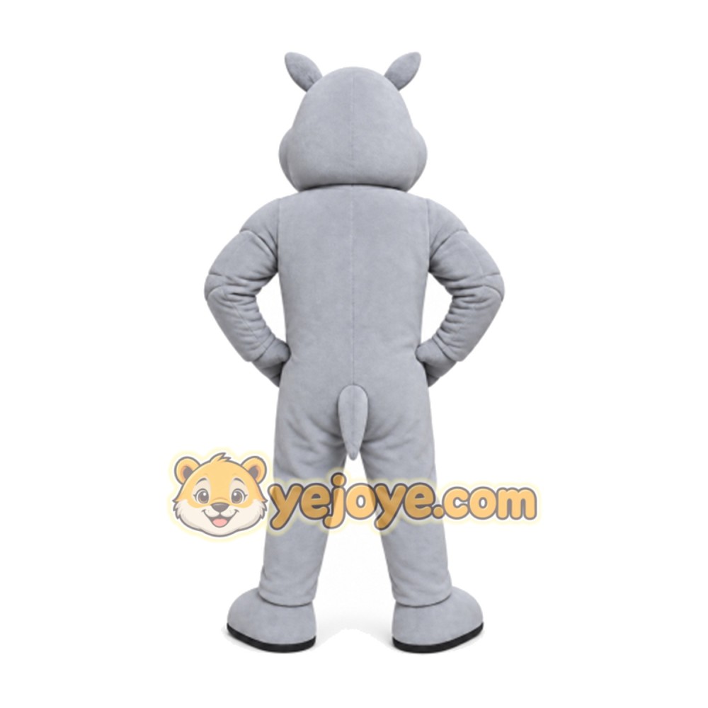 Rhino Mascot Costume for Adults Custom Logo Party Character Suit