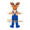 Moose Mascot Costume for Adults Custom Logo Party Character Suit