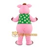 Pig Mascot Costume for Adults Custom Logo Party Character Suit