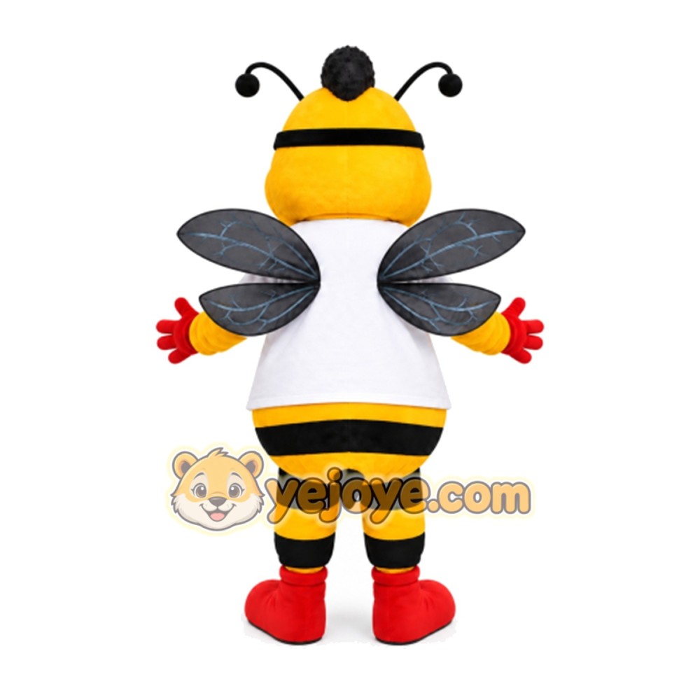 Bee Mascot Costume for Adults Custom Logo Party Character Suit Bee Mascot Costume for Adults Custom Logo Party Character Suit
