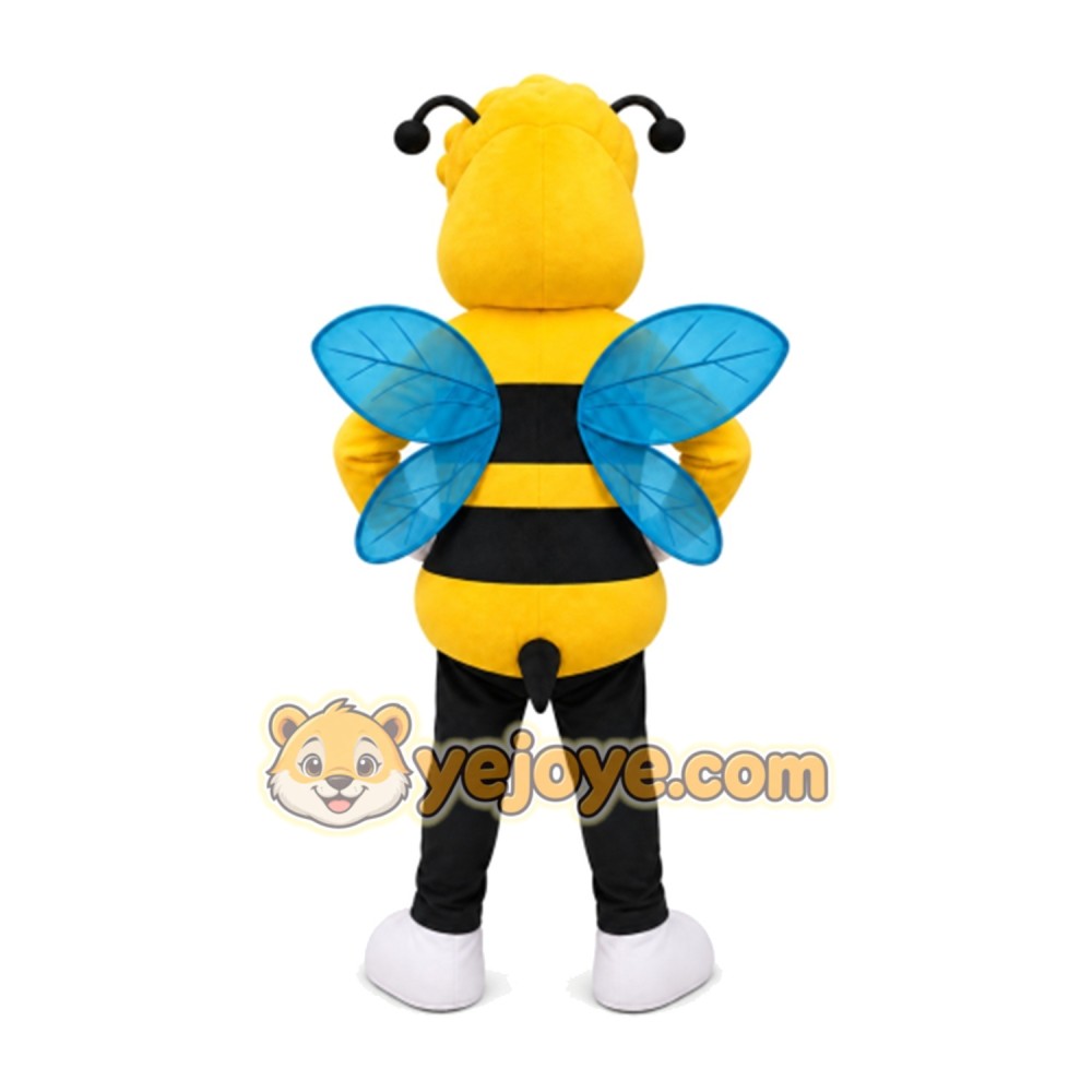 Bee Mascot Costume for Adults Custom Logo Party Character Suit