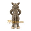 Leopard Mascot Costume for Adults Custom Logo Party Character Suit