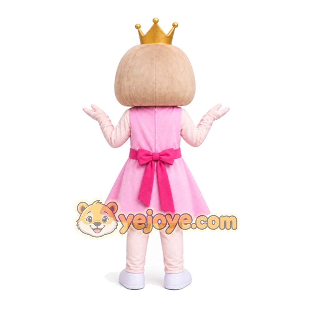 Princess Mascot Costume for Adults Custom Logo Party Character Suit Princess Mascot Costume for Adults Custom Logo Party Character Suit