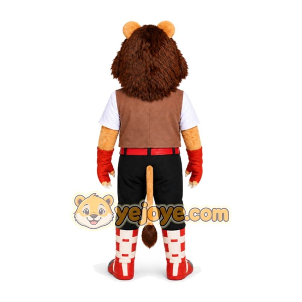 Lion Mascot Costume for Adults Custom Logo Party Character Suit Lion Mascot Costume for Adults Custom Logo Party Character Suit