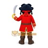 Pirate Mascot Costume for Adults Custom Logo Party Character Suit Pirate Mascot Costume for Adults Custom Logo Party Character Suit