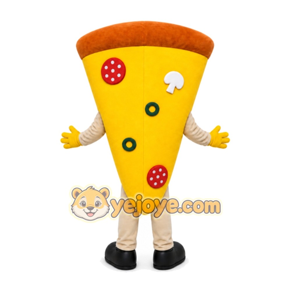 Pizza Mascot Costume for Adults Custom Logo Party Character Suit Pizza Mascot Costume for Adults Custom Logo Party Character Suit