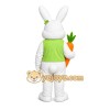 Bunny Mascot Costume for Adults Custom Logo Party Character Suit