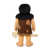 Caveman Mascot Costume for Adults Custom Logo Party Character Suit