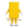 Block Mascot Costume for Adults Custom Logo Party Character Suit Block Mascot Costume for Adults Custom Logo Party Character Suit