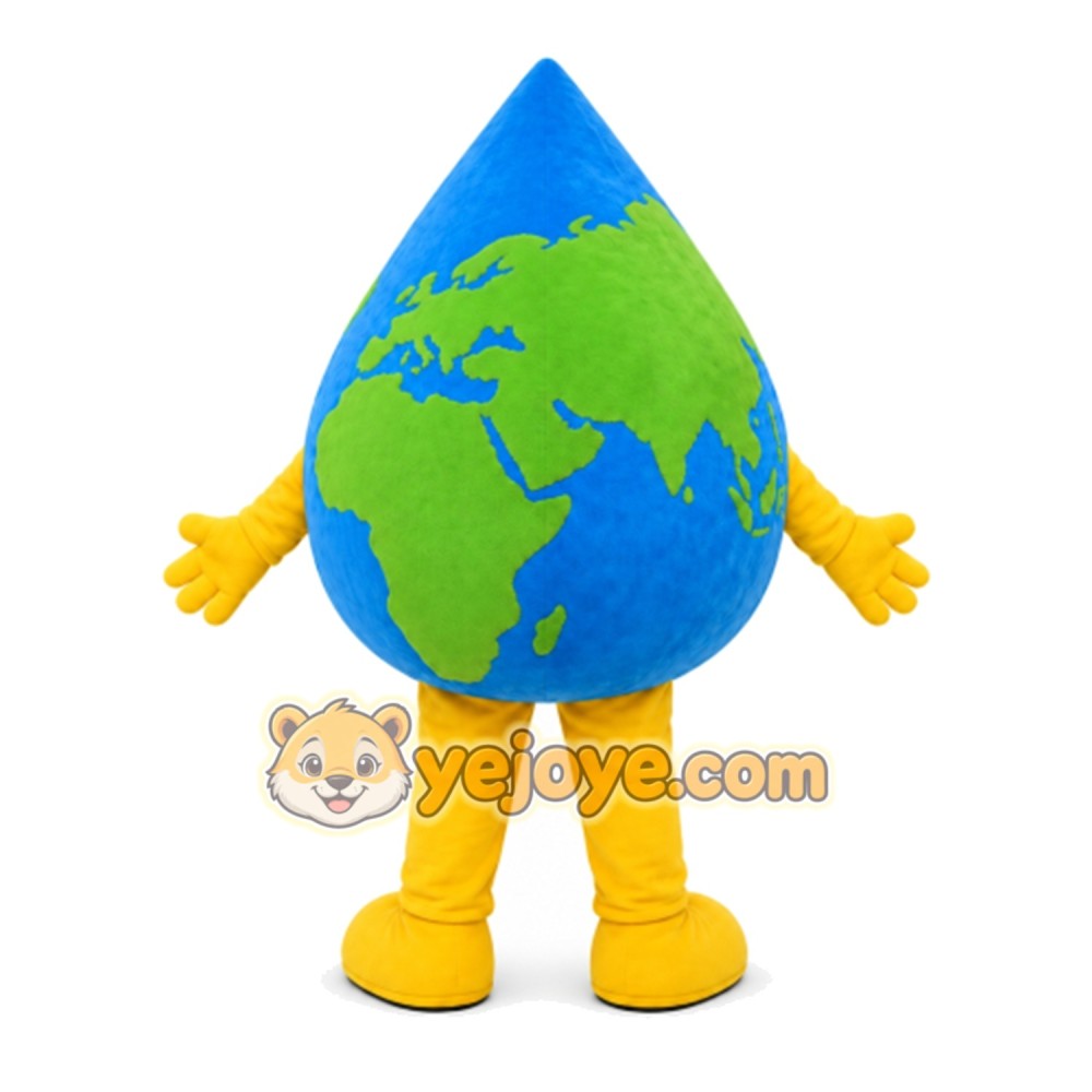 Water Drop Mascot Costume for Adults Custom Logo Party Character Suit Water Drop Mascot Costume for Adults Custom Logo Party Character Suit