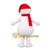 Snowman Mascot Costume for Adults Custom Logo Party Character Suit