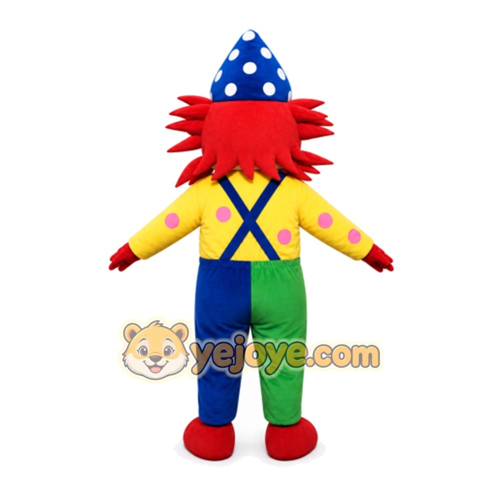 Clown Mascot Costume for Adults Custom Logo Party Character Suit Clown Mascot Costume for Adults Custom Logo Party Character Suit