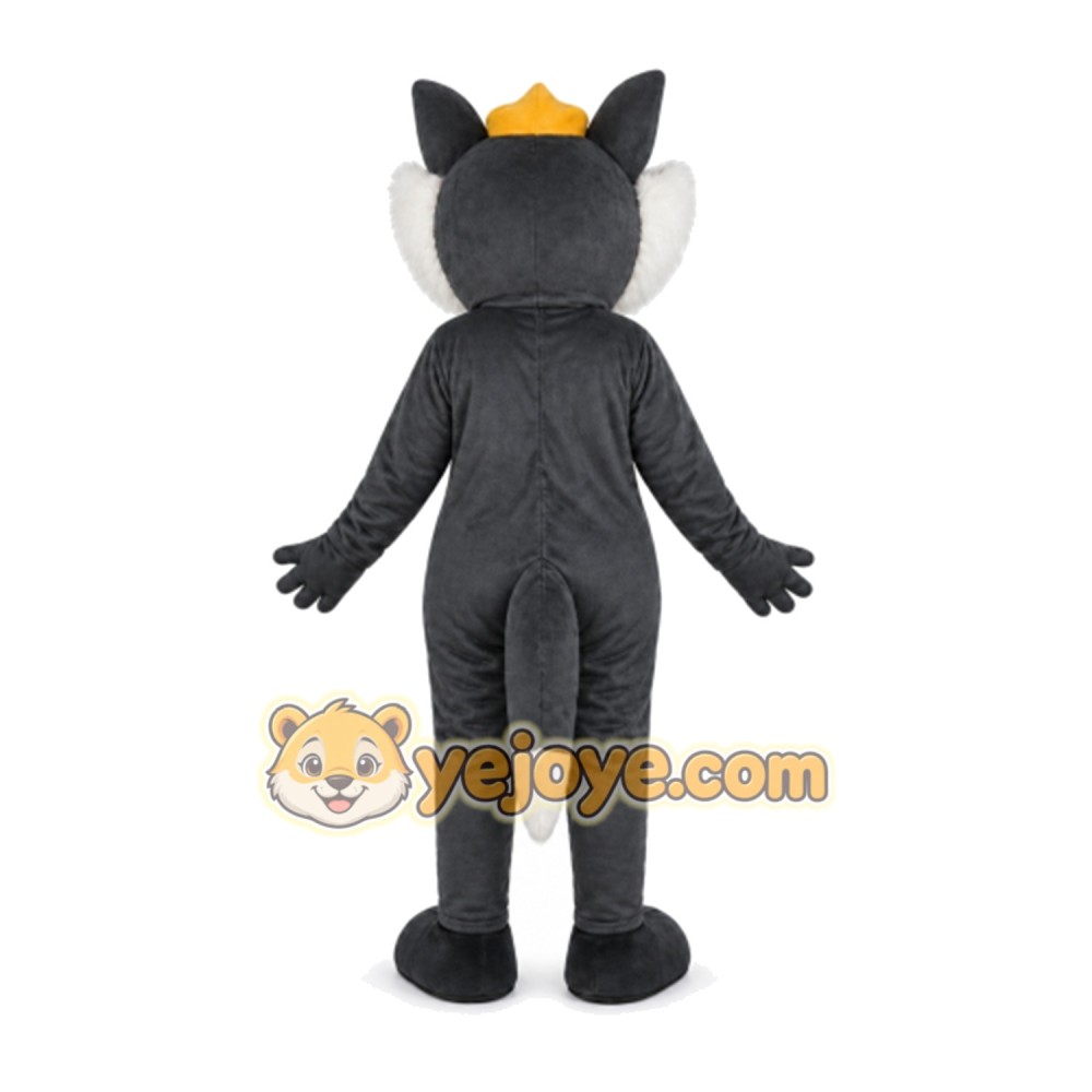 Gray Lemur Mascot Costume for Adults Custom Logo Party Character Suit Gray Lemur Mascot Costume for Adults Custom Logo Party Character Suit