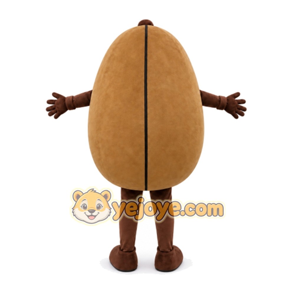 Bean Mascot Costume for Adults Custom Logo Party Character Suit