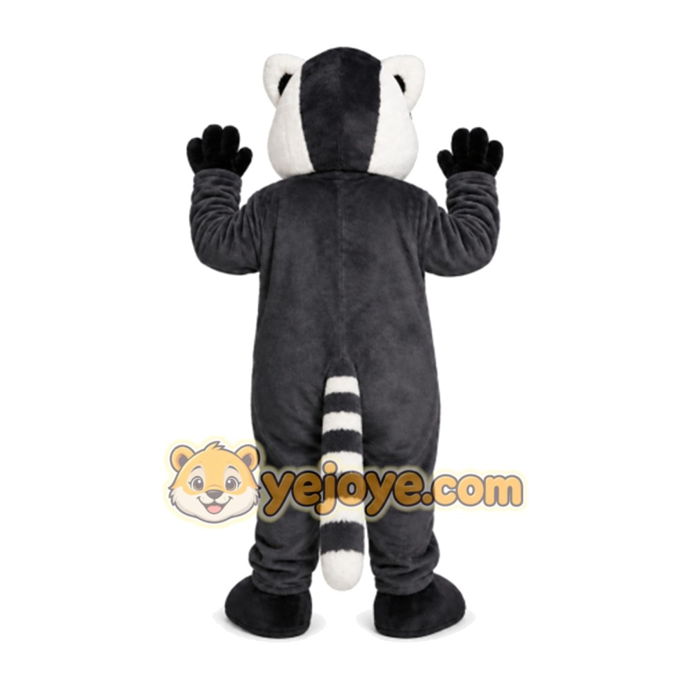 Ring-Tailed Lemur Mascot Costume for Adults Custom Logo Party Character Suit Ring-Tailed Lemur Mascot Costume for Adults Custom Logo Party Character Suit