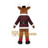 Reindeer Mascot Costume for Adults Custom Logo Party Character Suit